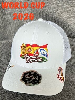 Spain Soccer - Outdoor Cap Trucker Hat – Summer 2026 World Cup Fan Gear